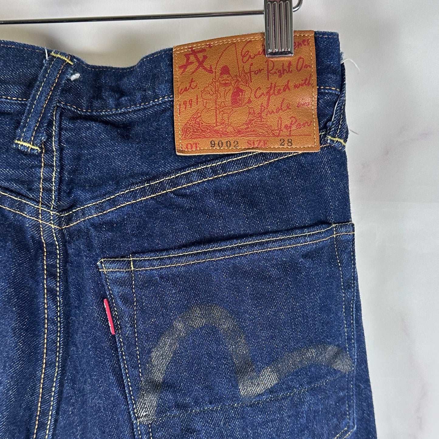 Evisu Warehouse Lot 9002 Indigo Selvedge Denim