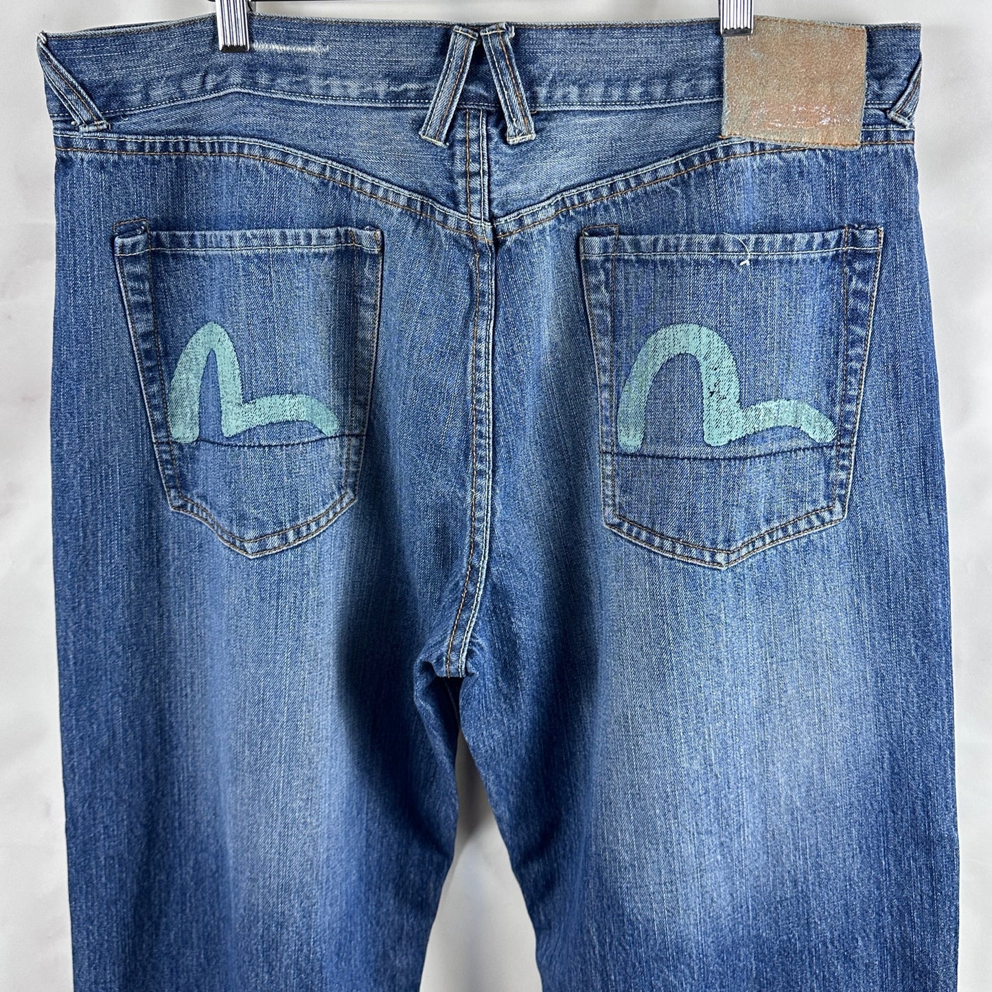 Evisu E.U. Straight Blue Denim
