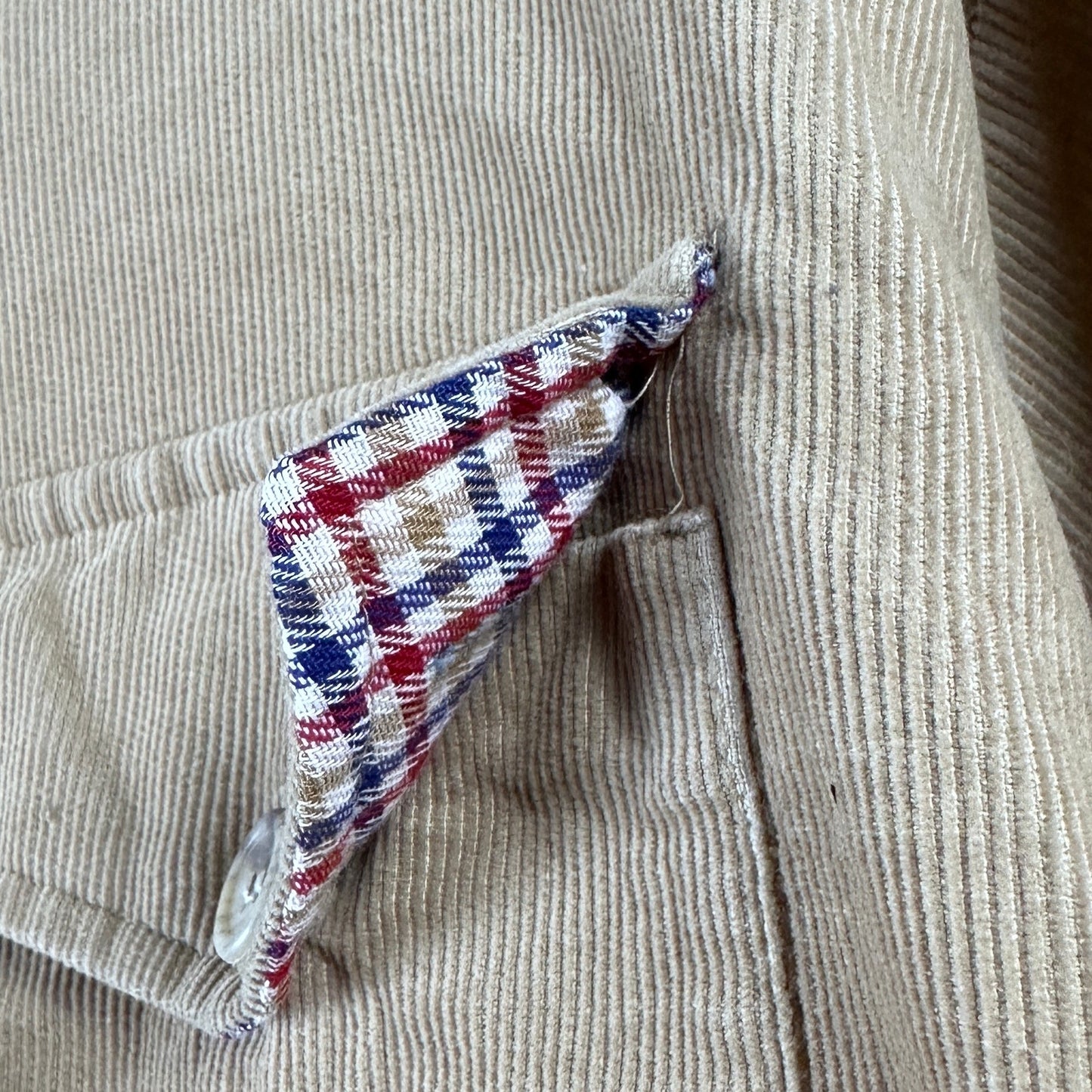 Vintage Leisuroy Tan Button-Up Shirt
