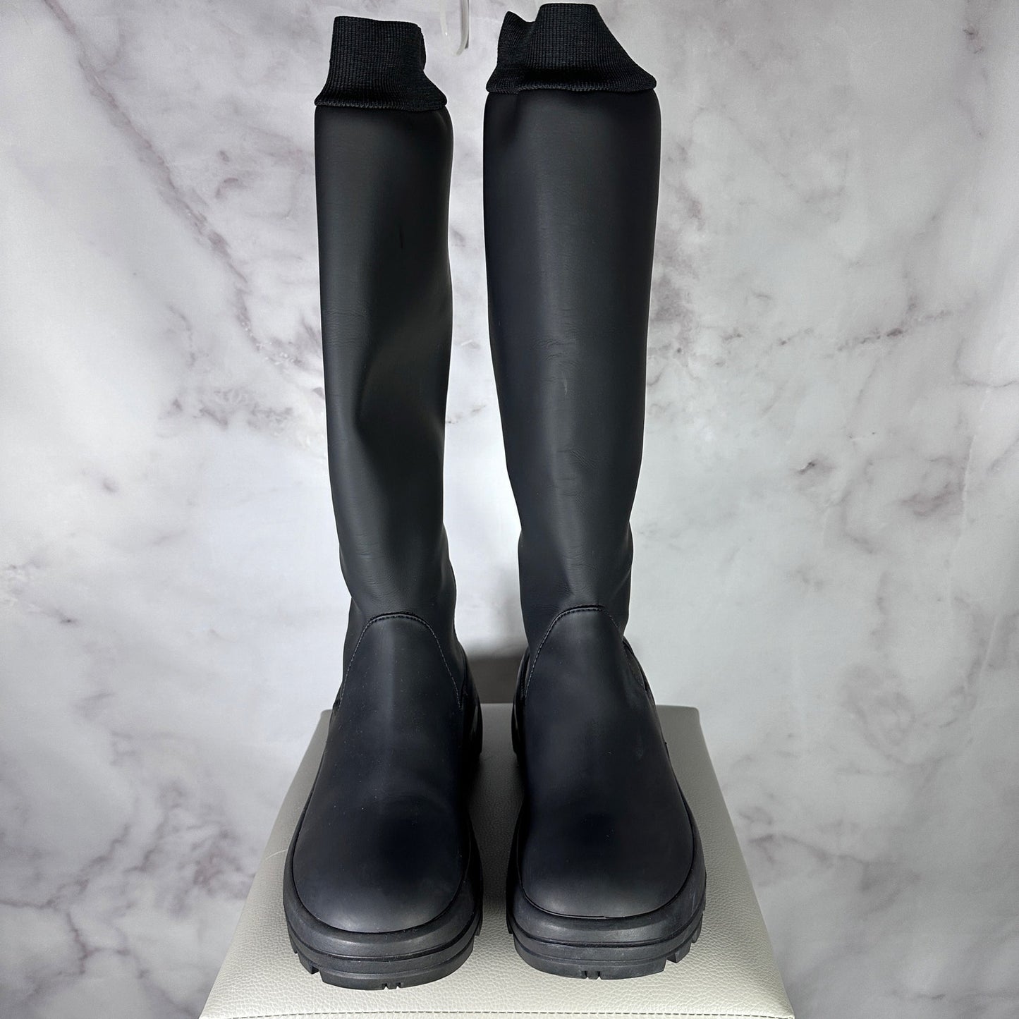 1017 Alyx 9SM Black Fixed Sole High Boots