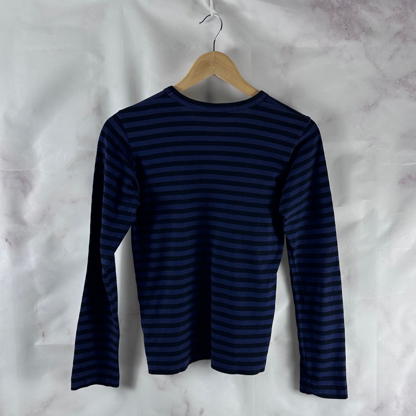 Comme des Garçons BLACK Blue Striped Longsleeve