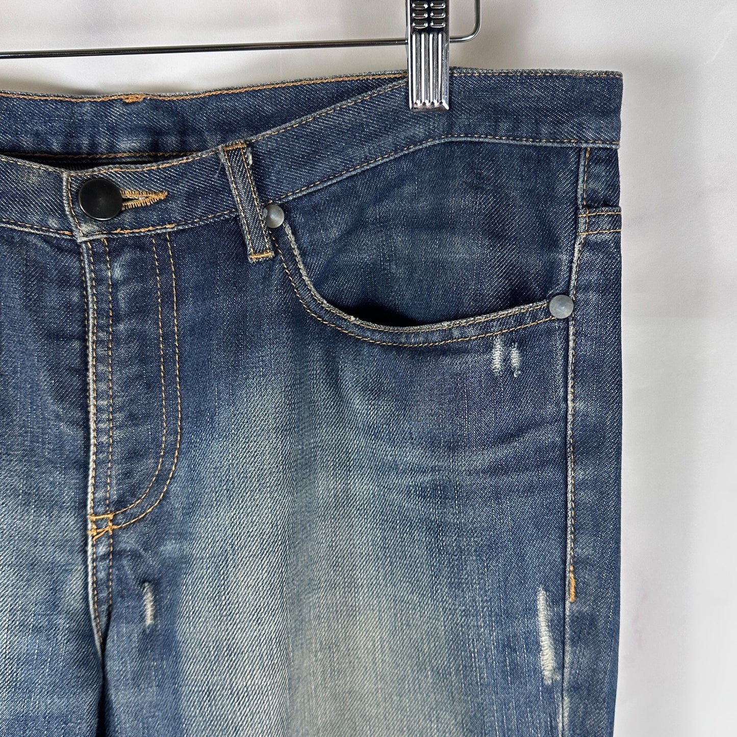 Givenchy Paris Distressed Denim
