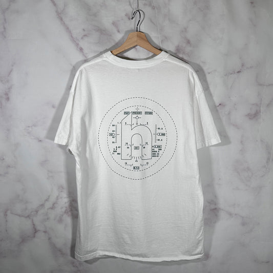 Hidden NY White/Green Navigation Tee