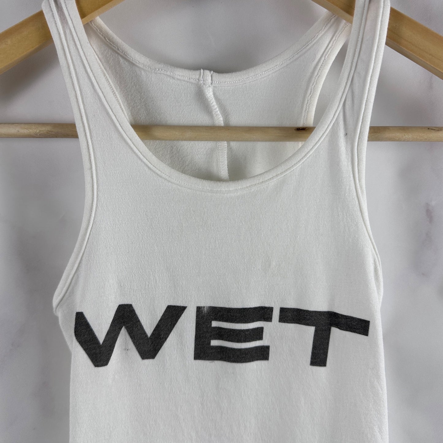 Yeezy x Mowalola White WET Tank
