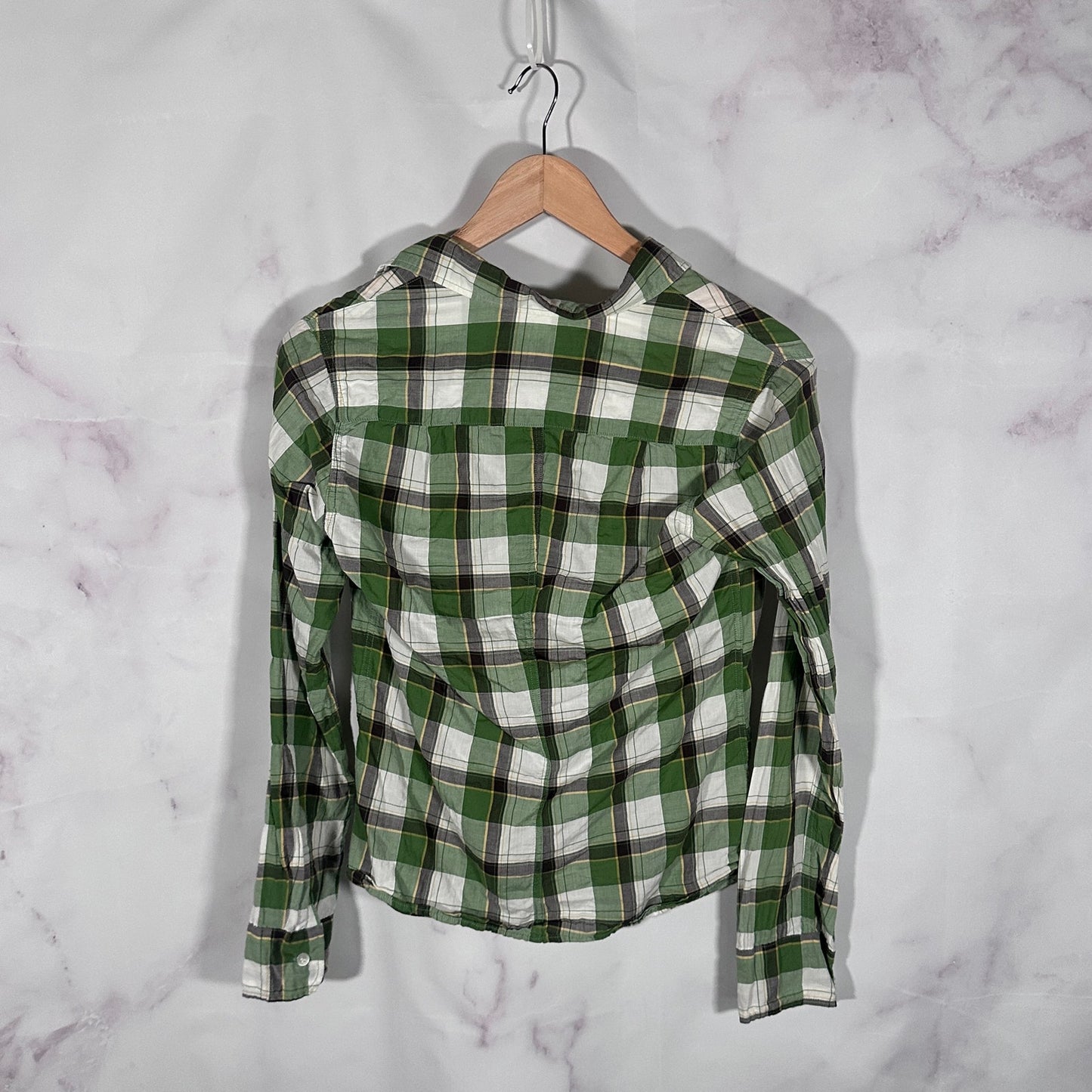 Hysteric Glamour Green/White Plaid Cherry Flannel