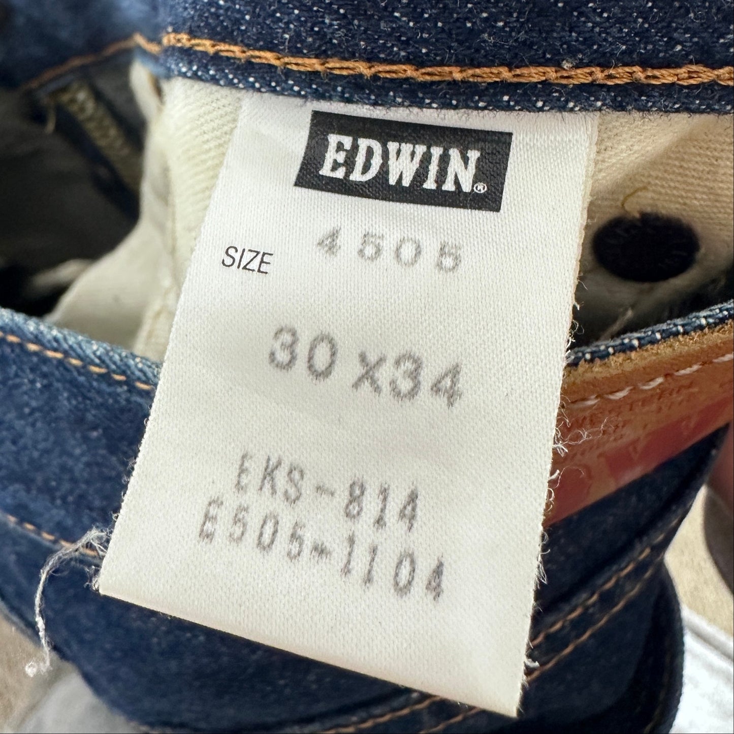 Edwin Selvedge Japanese 505X Denim