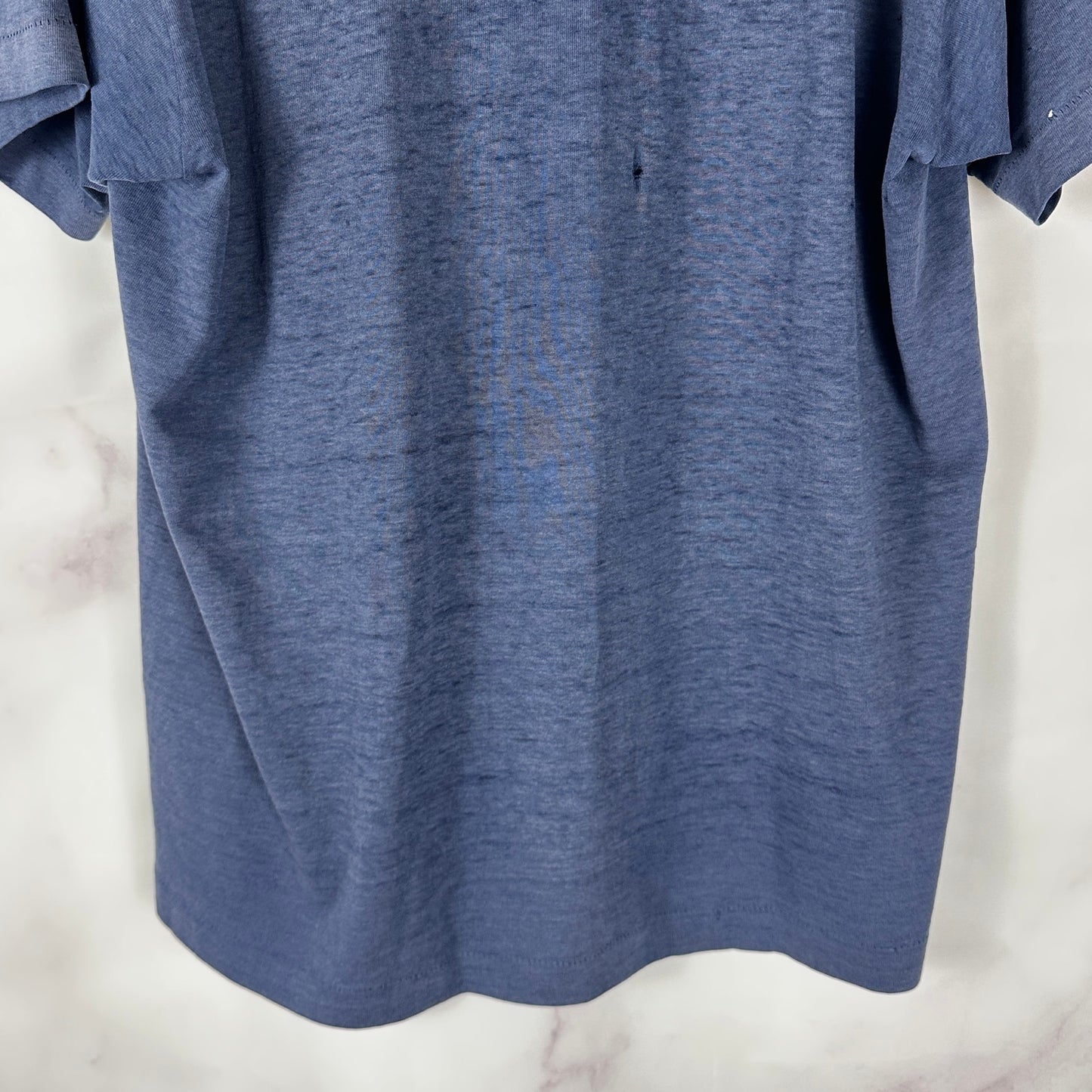 Vintage Thrashed Navy Pocket Tee