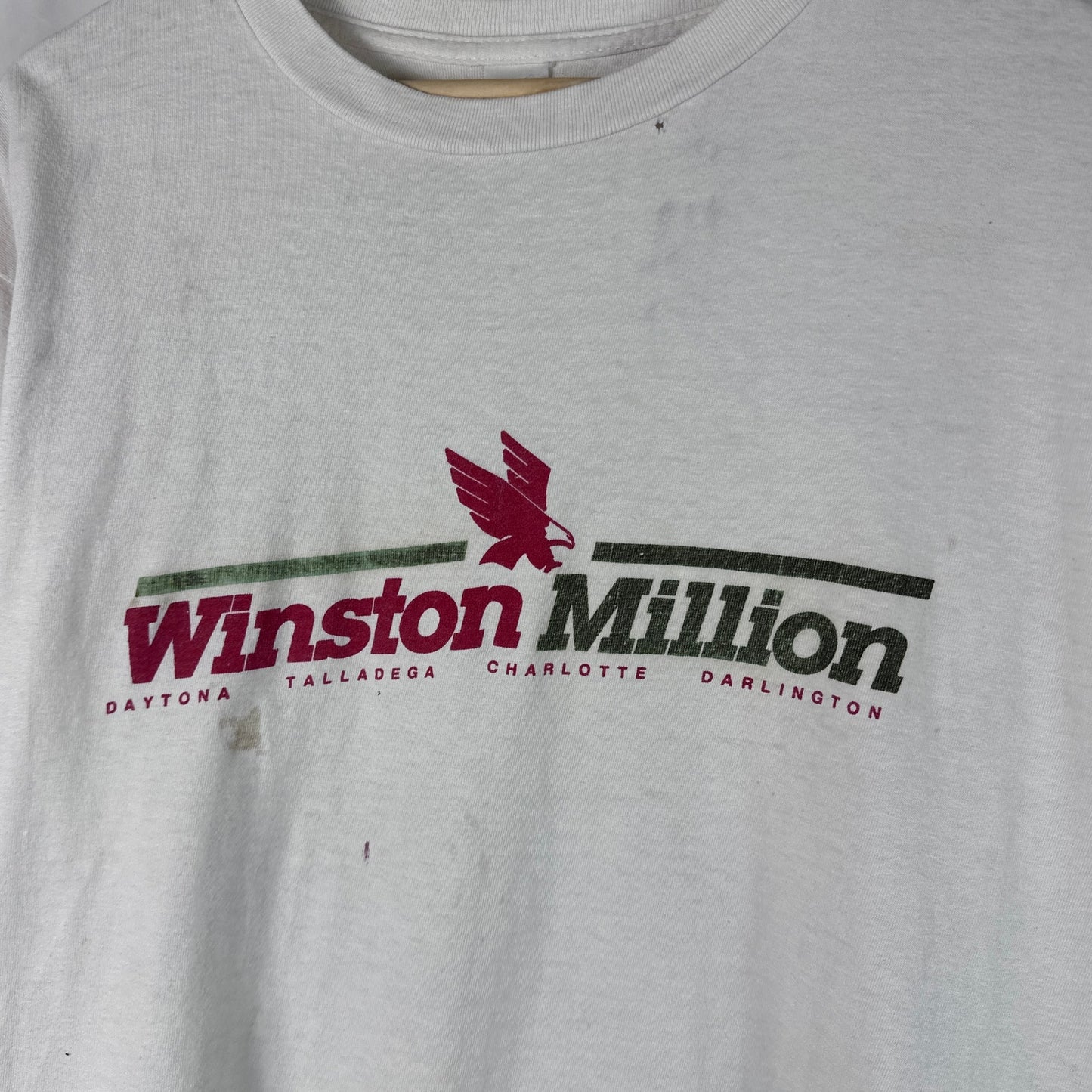Vintage 80s Winston Million NASCAR Graphic Tee