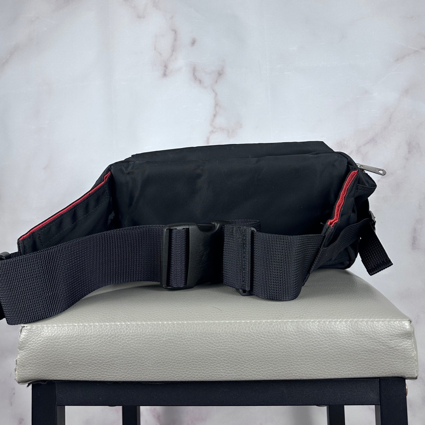 Porter Yoshida & Co. Black/Red Tanker Bag