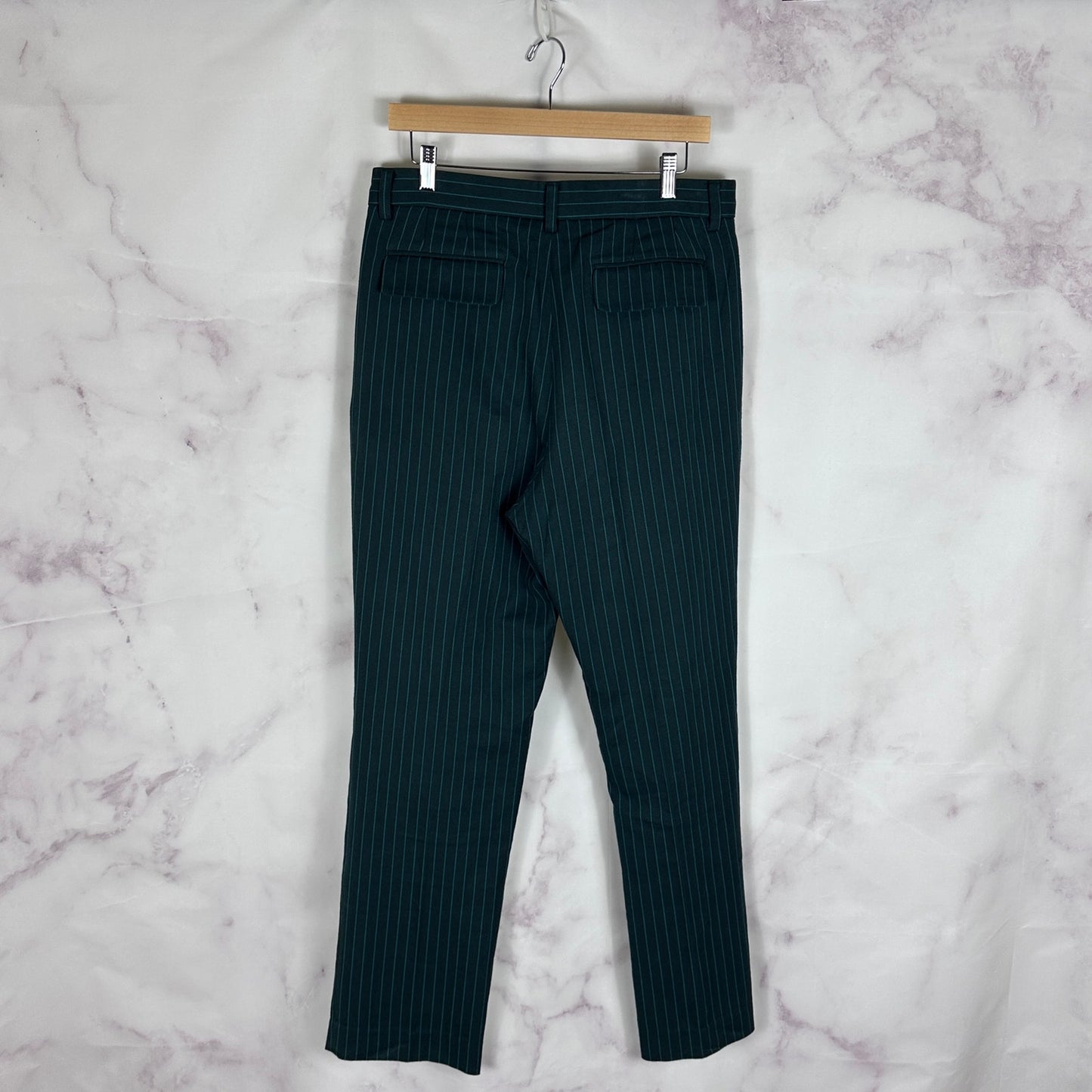 Facetasm x Coca-Cola Green Two Tuck Stripe Pants