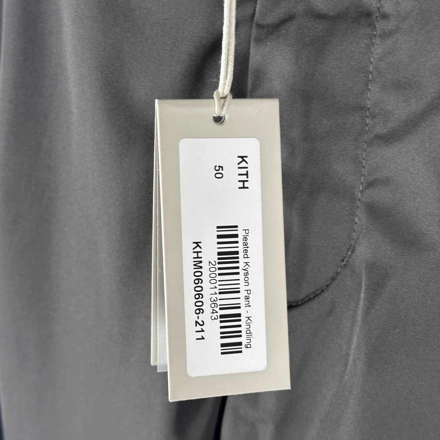 Kith Pleated Kindling Brown Kyson Tech Pant