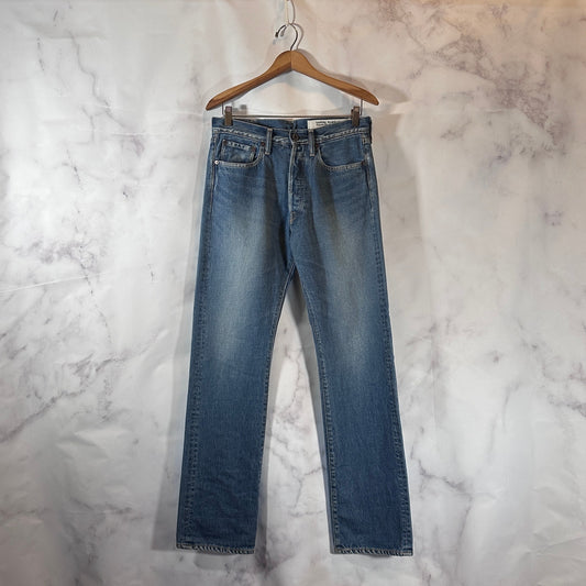 Kapital Blue Straight Denim Jeans